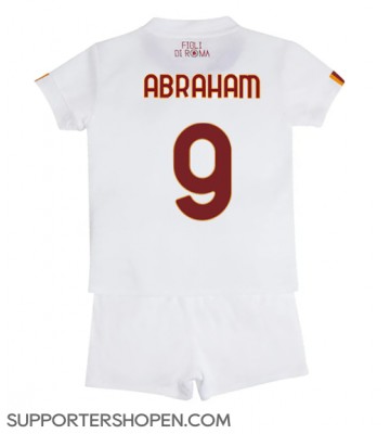 AS Roma Tammy Abraham #9 Bortatröja Barn 2022-23 Kortärmad (+ korta byxor)